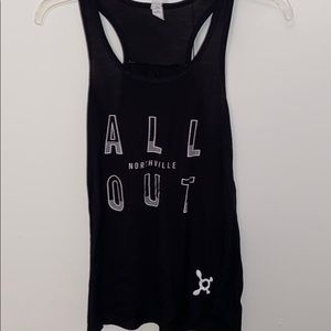 OTF Orangetheory ALL OUT tank top
